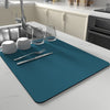 Dish mat – Ultra absorbent microfiber – Quick-dry design – Stylish kitchen essential
