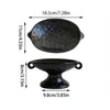 Dual-Ear Ceramic Oval Organiser
