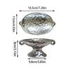 Dual-Ear Ceramic Oval Organiser