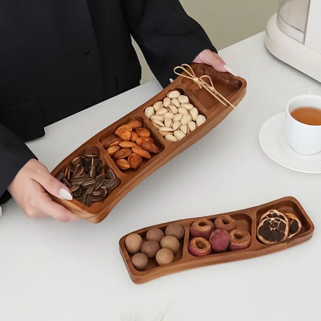Earth Tone Appetizer Serving Tray