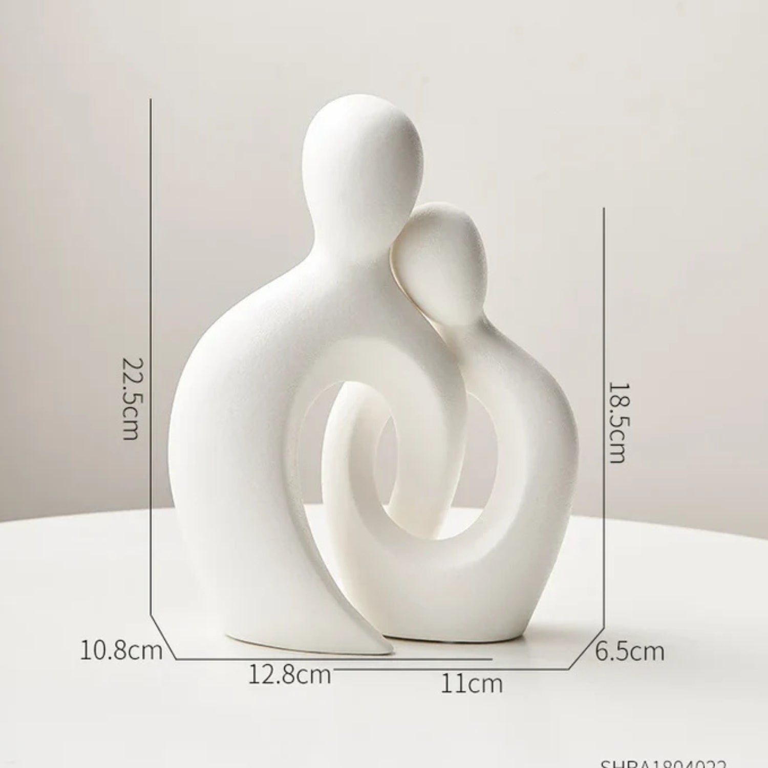Embrace Form Modern Abstract Couple Statue
