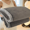 Fleece blanket – Soft jacquard design – Thickened winter warmth – Cozy multifunctional throw – 60 x 80 in
