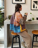 Ethnic Style Pattern Print Multi-Color Quilted Jacket