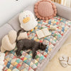 Colorful Retro Pastoral Style Sofa Cover