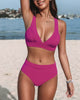 50% OFF | Gabriele | Monochrome bikinis with a high waist