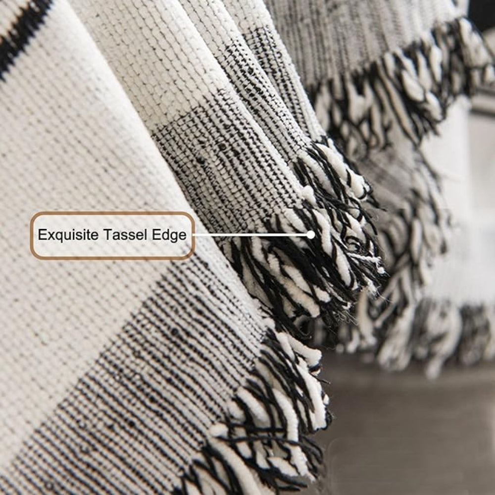 Geometric Boho Sofa Cover Throw