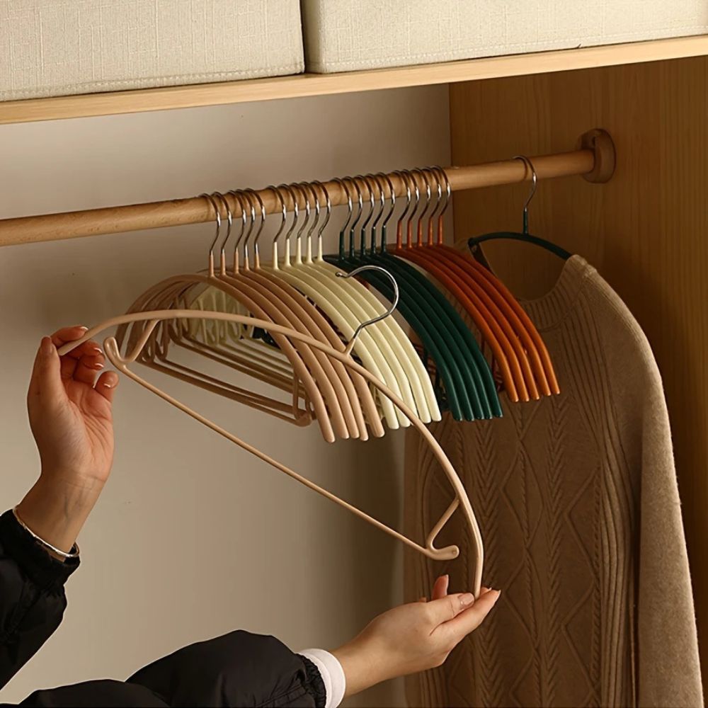 Glide Coat Clothes Hangers | 10 pcs Set