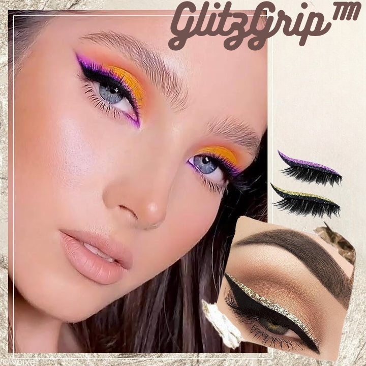 GlitzGrip™ | Reusable eyelash eyeliner stickers
