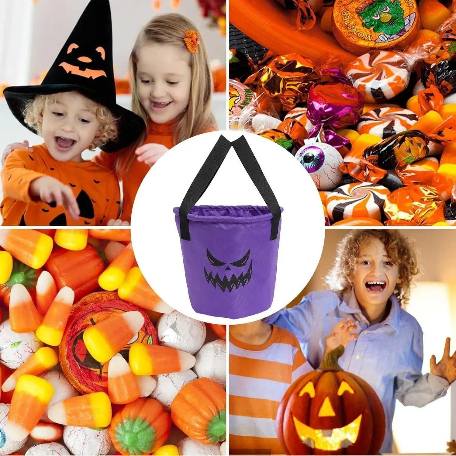 GlowTote® Children's Halloween Basket