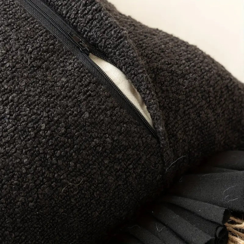 Handwoven Bohemian Stripe Cushion Cover