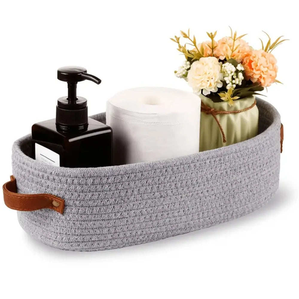 Harper Woven Storage Basket Organizer