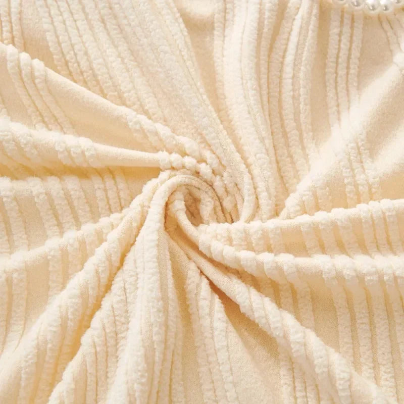 Headboard cover – Soft polyester – Solid color – Headboard cover queen or king size – Machine washable