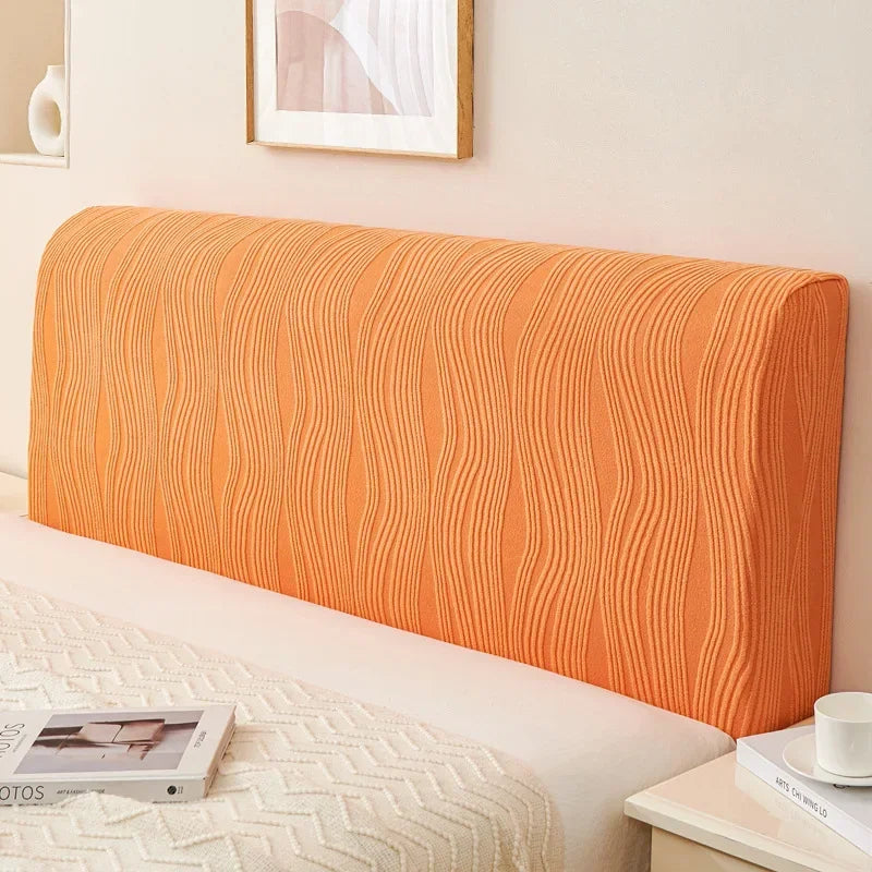 Headboard cover – Soft polyester – Solid color – Headboard cover queen or king size – Machine washable