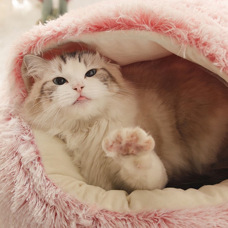 50% OFF | KittyCove™ | sleeping cave for your cat