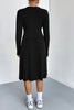 A-Line Knit Sweater Skirt Set