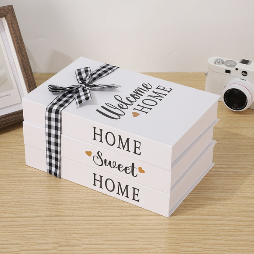 Inspiré Rustic Book Stack Home Shelf Decor