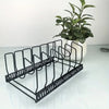 Iron Dish Pot Lid and Utensils Storage Rack