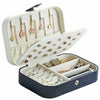 Jewelry Box for Women – Luxurious PU-Leather – Portable Travel Jewelry Organizer – Double-Layered Design
