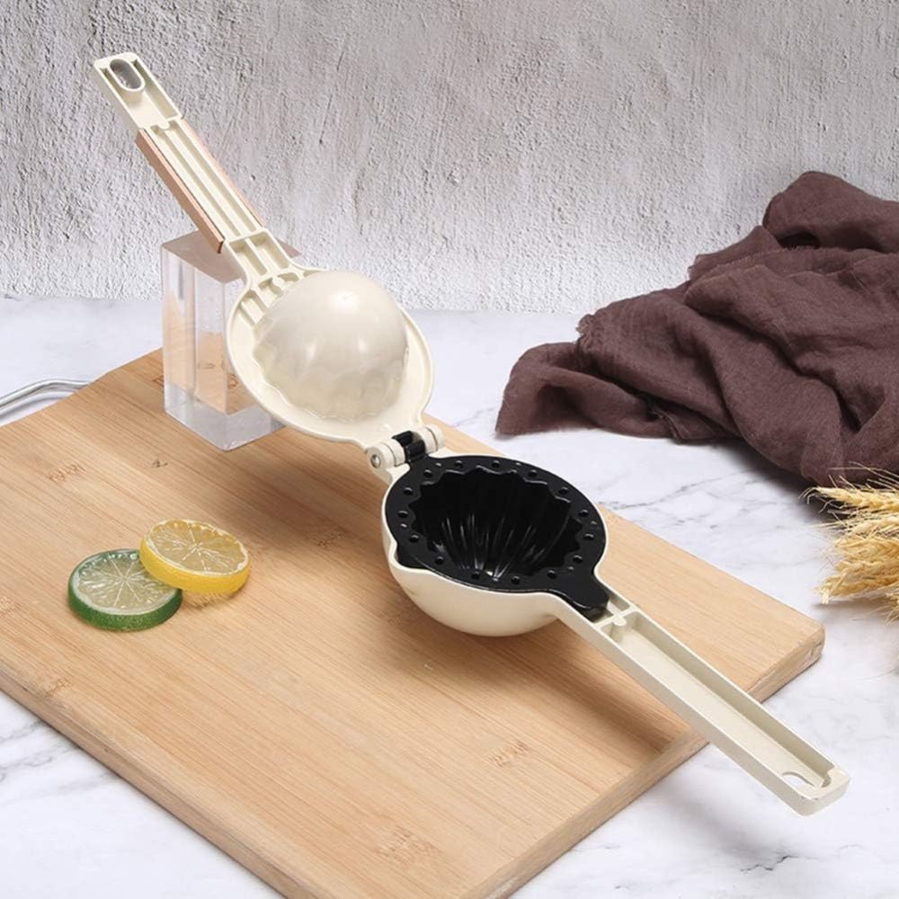 Elegant Stainless Steel Manual Lemon Squeezer