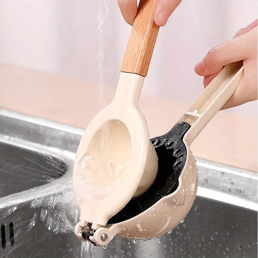 Elegant Stainless Steel Manual Lemon Squeezer