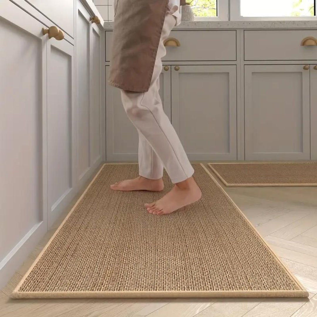 Kitchen mat – Cushioned PVC – Non-slip design – Anti-fatigue comfort for cooking