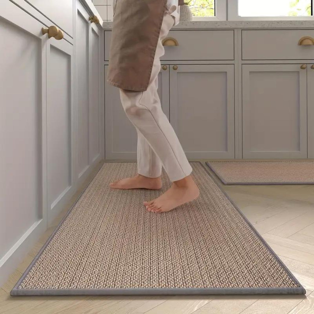 Kitchen mat – Cushioned PVC – Non-slip design – Anti-fatigue comfort for cooking