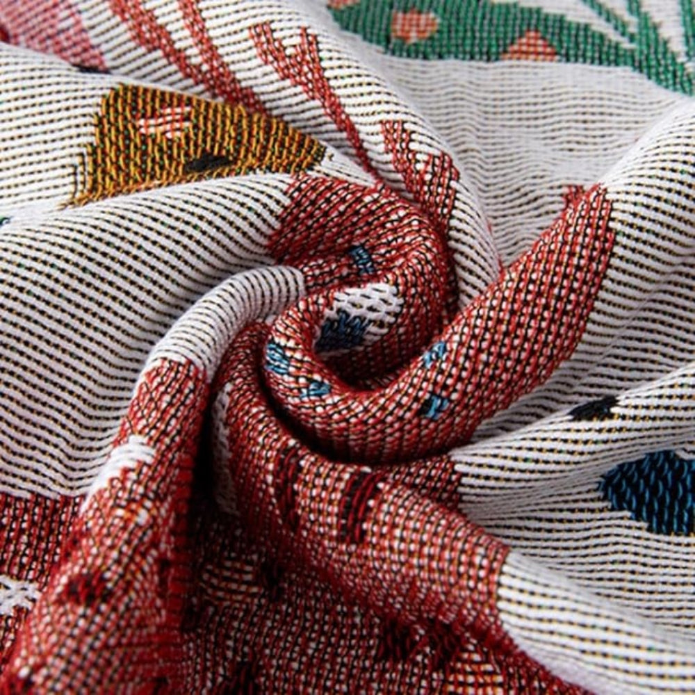 Laurel Nature-Inspired Soft Blanket