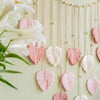 Leaf-Themed Macrame Wall Decor