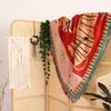 Leopard Woven Microfiber Throw Blanket, Soft Tassel Design, 51 x 63, Versatile Sofa Throw, Machine Washable