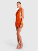 Twisted Rope Backless Bodycon Mini Dress