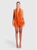 Twisted Rope Backless Bodycon Mini Dress
