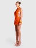 Twisted Rope Backless Bodycon Mini Dress