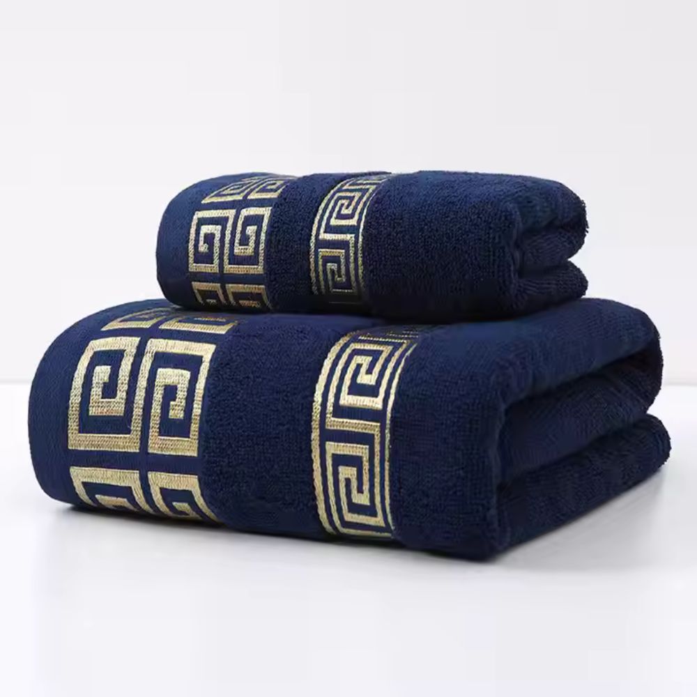 Casa Luxe Athena Cotton Towel Set | 2pcs