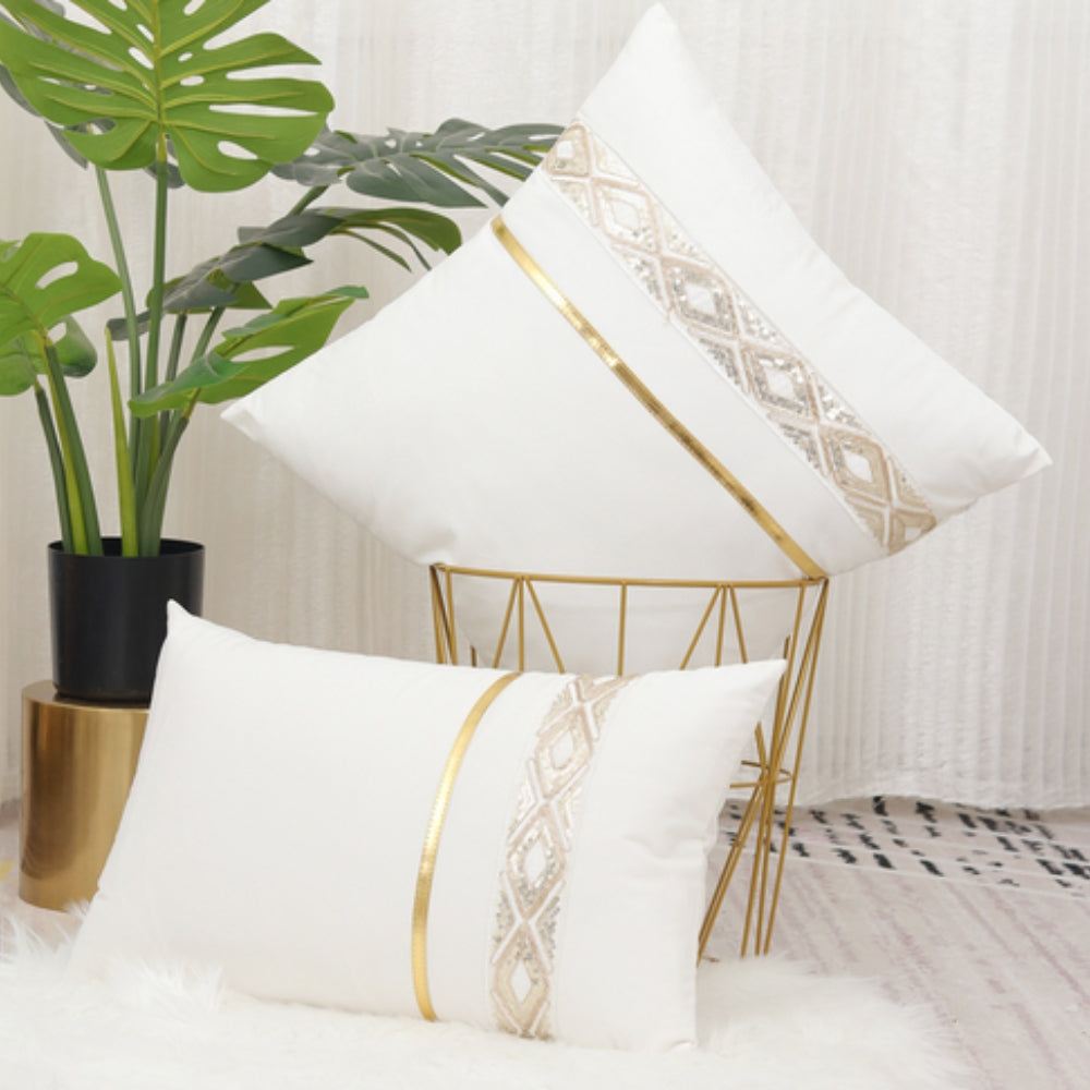 Luxe Stripe Cushion Cover