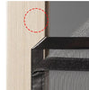 Magnetic door curtain – Insect protection – Durable mesh – Easy installation for home use