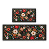 Meadow Boho Floral Kitchen Mat Set