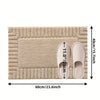 Minimalist Stripe Bath Rug Mat