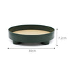 Modern Round Wooden Barbara Tray
