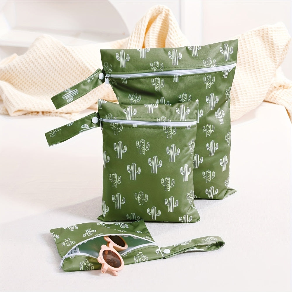 Reusable Nappy Wet Bag Set | 3pcs