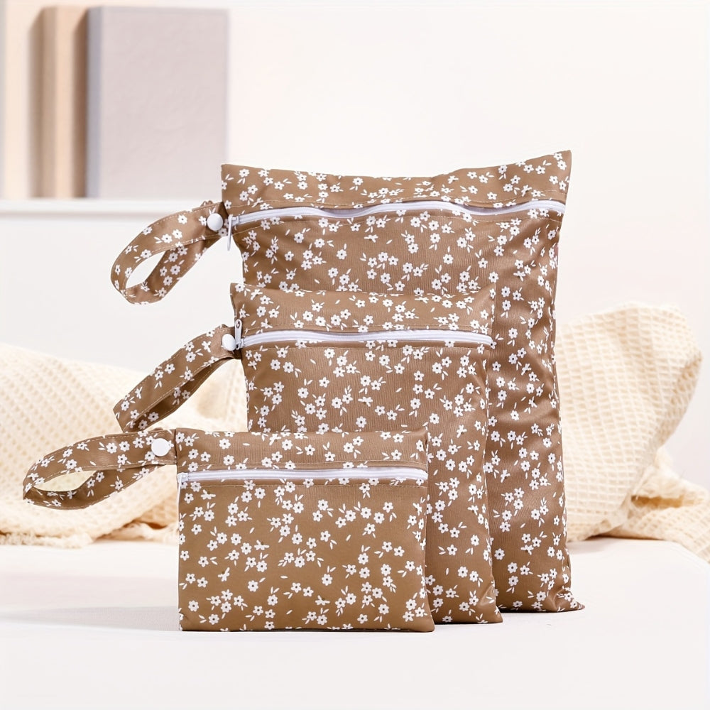 Reusable Nappy Wet Bag Set | 3pcs