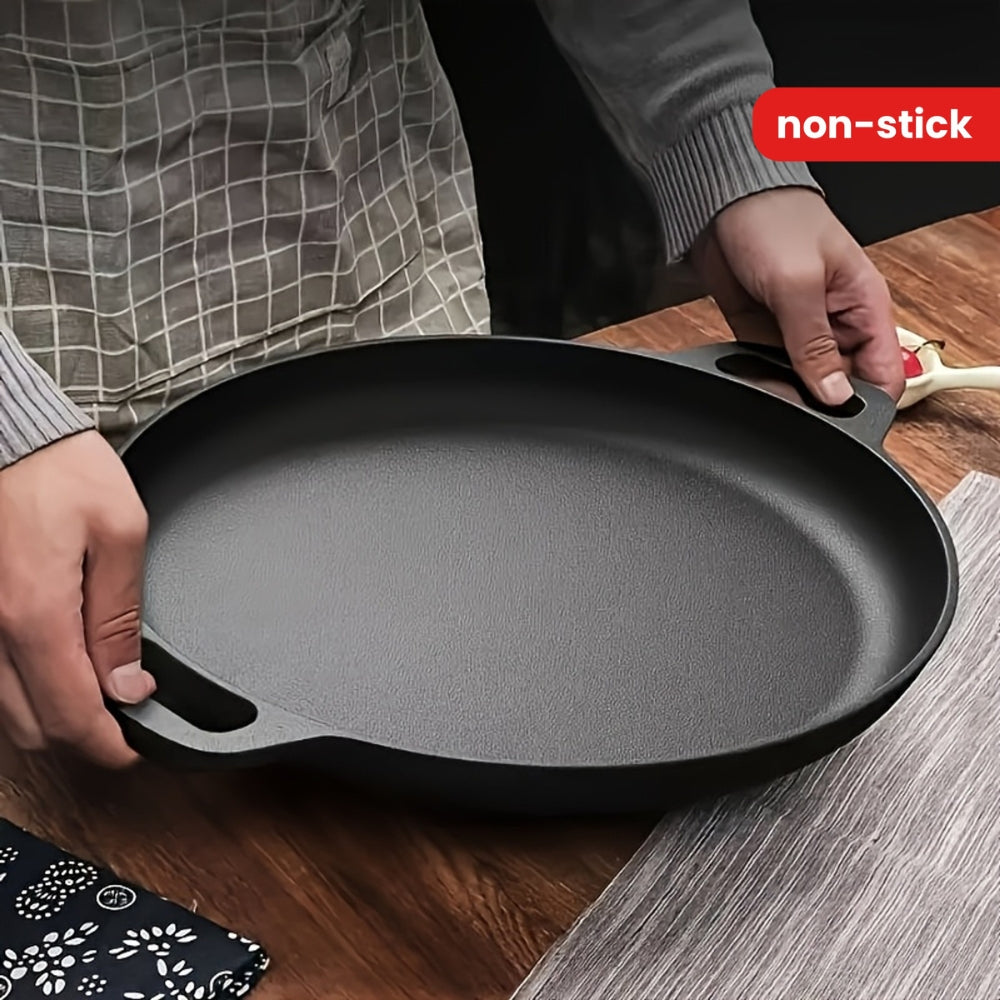 Non-Stick Cast Iron Griddle Skillet Pan