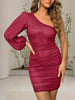 One-Shoulder Bodycon Mini Dresses