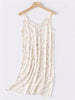 Printed Cross-Back Cami Dress