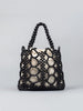 Handwoven Wooden Bead Tote Bag