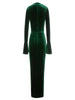 Asymmetric Neckline Fitted Dress