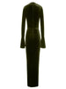 Asymmetric Neckline Fitted Dress