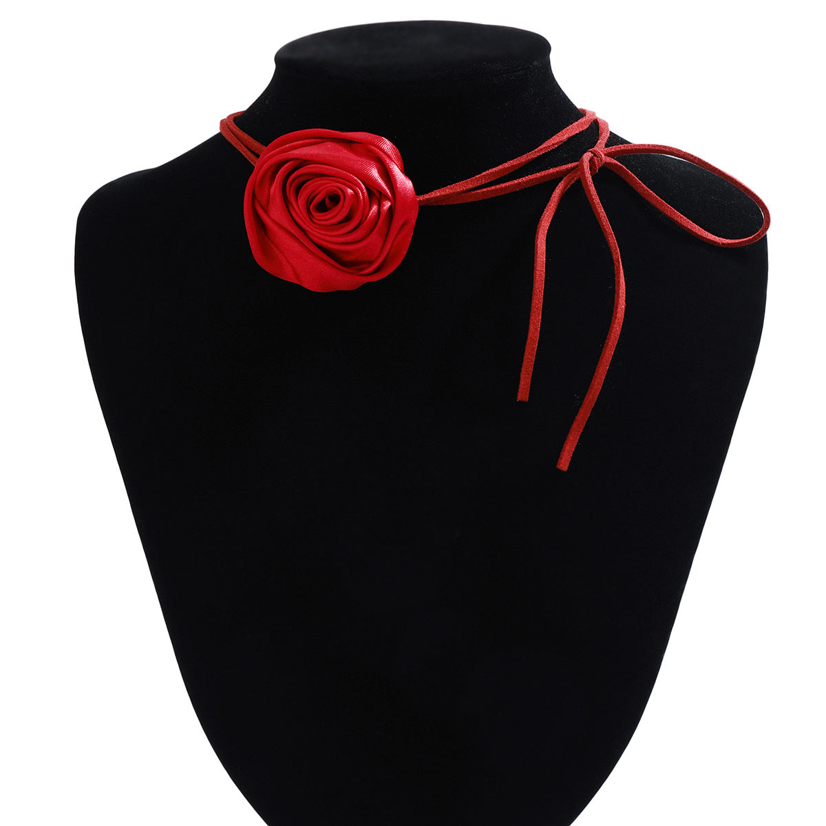 Rose Vintage Satin Choker