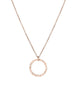 LUXE Organic Open Circle Necklace