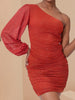 One-Shoulder Bodycon Mini Dresses