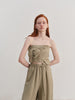 Tencel Off-Shoulder  Top